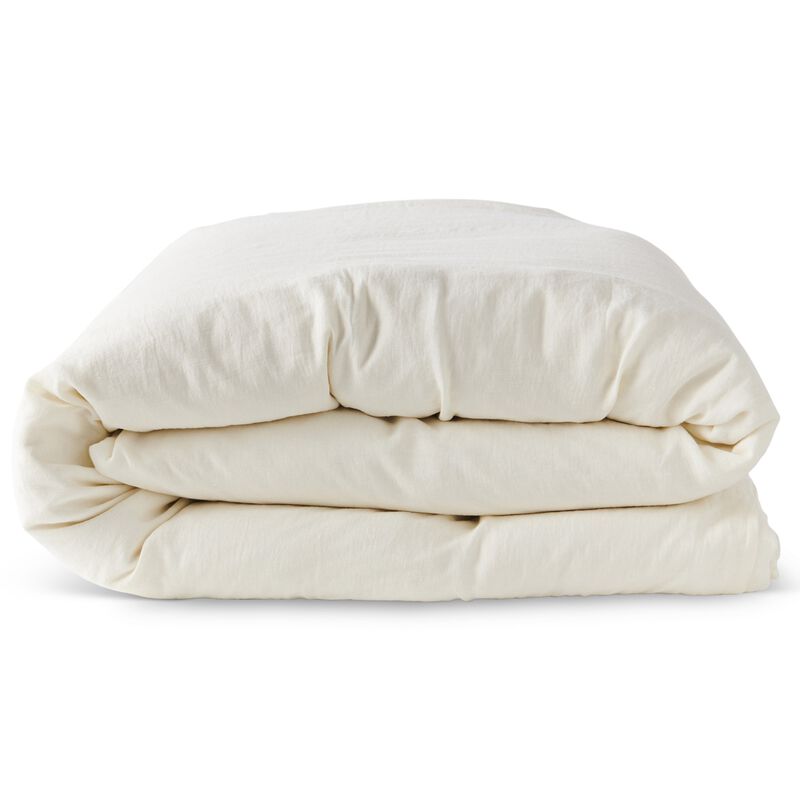 Kip&Co Cloud Dancer Linen Quilt Cover Queen image number 0